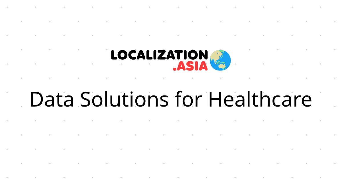 Data Solutions for Healthcare