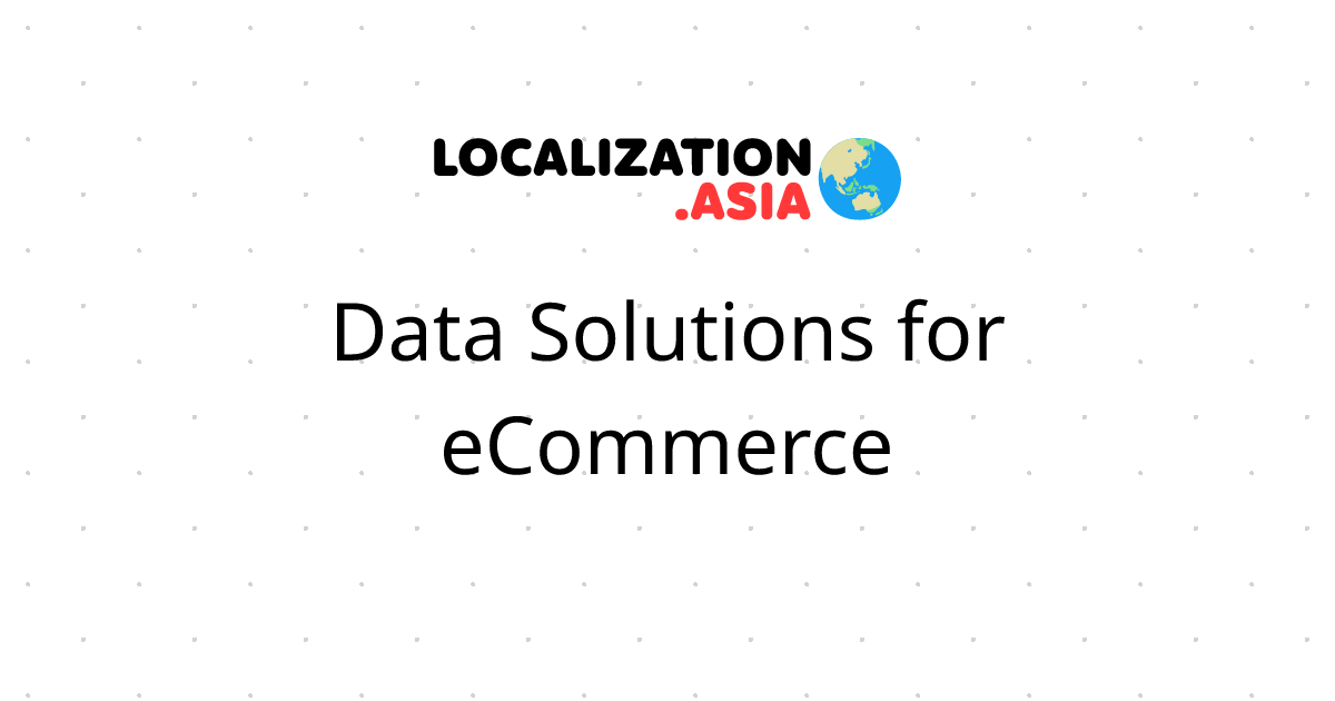 Data Solutions for eCommerce