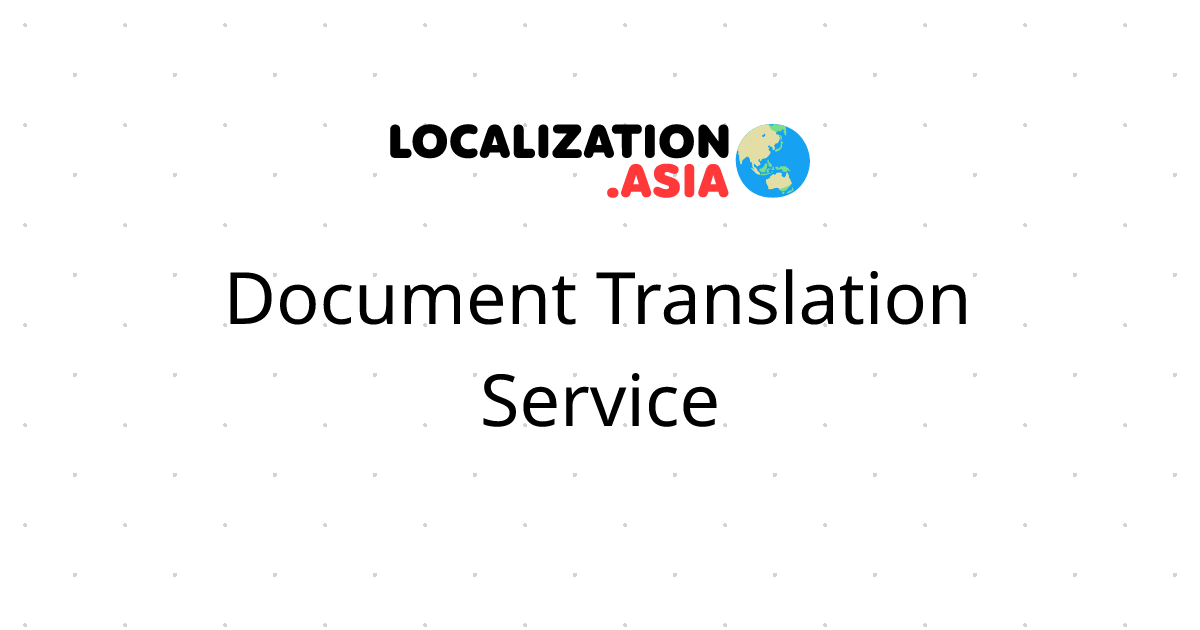 Document Translation Service