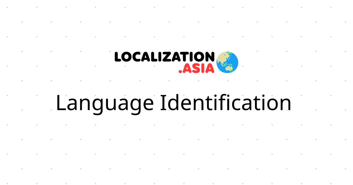 Language Identification 